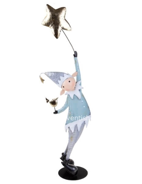 Folletto in metallo Tiffany e Argento